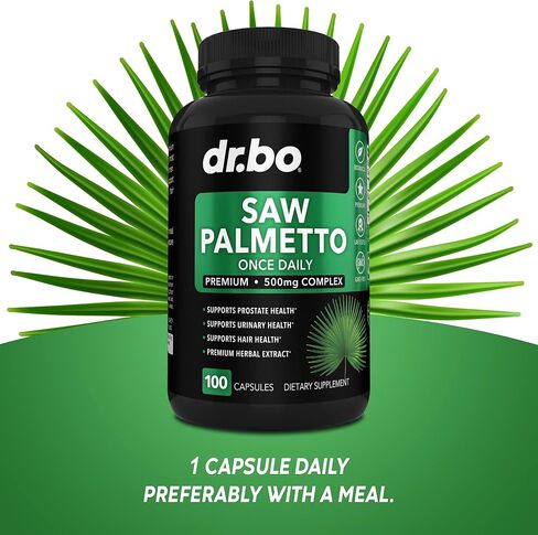 Saw Palmetto for Men Prostate Health - Hair Growth Plus Bladder Control Supplements Complex & DHT Blocker for Women & Men - Pure Saw Palmetto Hair Loss Supplement Support Extract & Urination Pills Aid in Saudi Arabia