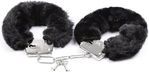 Plush Handcuffs Bracelet for Women Plush Fluffy Metal Bracelet Cosplay Handcuffs Bracelets Suitable for Escape Rooms Party in Saudi Arabia