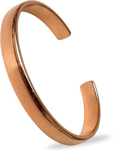Pure Copper Bracelet for Men & Women – Adjustable Open Cuff, Solid Tibetan Handmade Wellness Bangle for Joint Pain & Energy Healing in Saudi Arabia