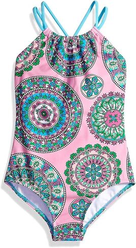 Kanu Surf Girls Jasmine Beach Sport Halter One Piece Swimsuit in Saudi Arabia