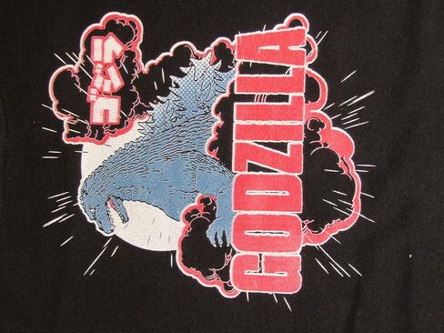 Bioworld Godzilla Classic Art and Logo Youth Black Hoodie in Saudi Arabia