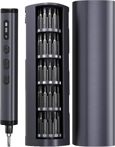 مجموعة مفكات كهربائية، 180 في 1 مجموعة مفكات دقيقة، 3 أوضاع عزم الدوران مع 160 لقمة مغناطيسية دقيقة، مجموعة أدوات إصلاح مفك البراغي اللاسلكي للهاتف والكمبيوتر والكاميرا والكمبيوتر المحمول in Kuwait