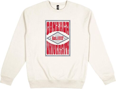 College Sports Heavyweight Crewneck Sweatshirt - Fleece Unisex Officially Licensed NCAA Men’s and Women’s Sweatshirt in Saudi Arabia