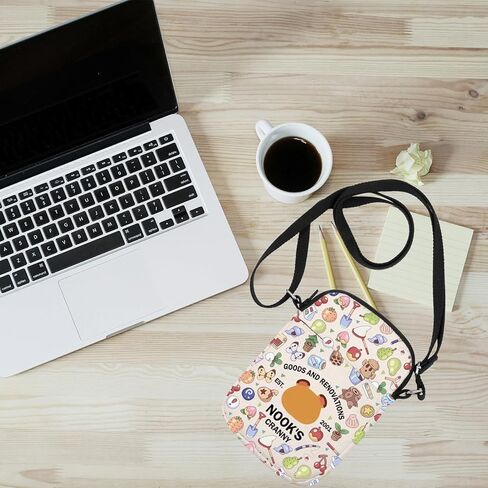 حقيبة محفظة KUIYAI Cranny Crossbody هدية مستوحاة من Messenger Gamer من ACNH (CrannyCross) in Saudi Arabia