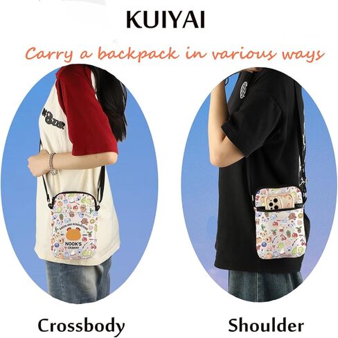 حقيبة محفظة KUIYAI Cranny Crossbody هدية مستوحاة من Messenger Gamer من ACNH (CrannyCross) in Saudi Arabia