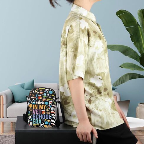 WCGXKO ADR Messenger Bag Vet Tech Gift Veterinarian Gift Vet Graduation For Animal Lover Crossbody Bag in Saudi Arabia