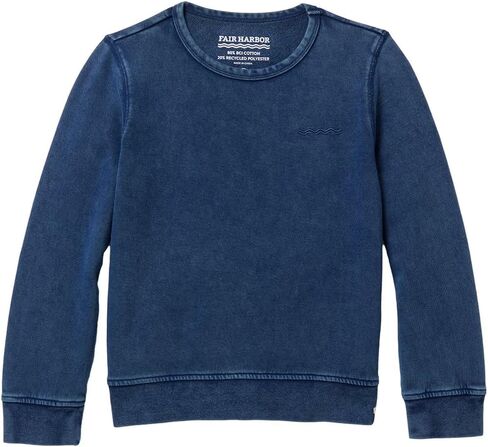 Fair Harbor Kids The Saltaire Crewneck –– Kids's Relaxed Long Sleeve Sweatshirt –– Incredibly Lightweight and Breathable in Saudi Arabia