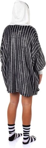 قميص نوم نسائي بغطاء للرأس من Disney Nightmare Before Christmas Pajamas مع جوارب in Kuwait