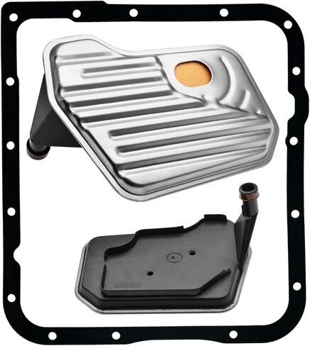 Automatic Transmission Fluid Filter and Gasket kit TH700-R4 4L60 Compatible with 1982-1994 GM Models Replace 8667689 TF235 in Saudi Arabia