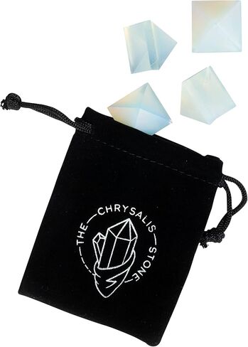 | Pyramid | Opalite | Mini | 1 Pc | Crystals and Healing Stones, Room Decor, Spiritual Gifts, Reiki, Chakra, Witchcraft, Yoga, Meditation Accessories in Saudi Arabia