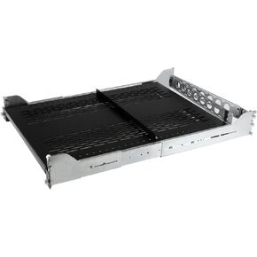 StarTech.com 2U Vented Sliding Rack Shelf w/ Cable Management Arm & Adjustable Mounting Depth - 110lbs / 50kg - 24in Deep in Kuwait