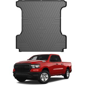 Truck Bed Mat for Jeep Gladiator JT 2020-2024 (5FT Bed Liner), All Weather Bed Liner TPE Odorless Black in Kuwait