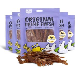 وجبات خفيفة من البط الجافة الكلب المحبوب بنسبة 100 ٪ علامات قسط طبيعية - يعالج الحيوانات الأليفة لذيذة وصحية من الدرجة البشرية - مثالية لتدريب الكلاب الصغيرة والكبيرة على مضغ كبير أو مكافآت يومية in Kuwait