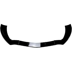 Car Front Lip Bumper, Front Bumper Splitter Glossy Black, Compatible for Benz CLA C117 CLA200 CLA220 CLA250 2013-2015(Carbon Look) in Saudi Arabia