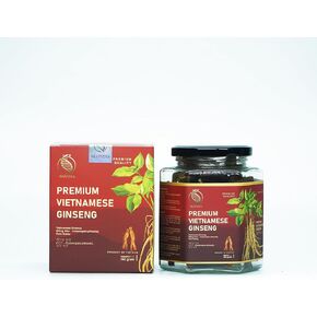 Premium Vietnamese Ginseng Slices with Honey – Energy & Performance Support, Immune Health & Focus – No Capsules, No Bitter Powder, only Soft Chew Ginseng with Honey, 100% Natural, 180g Jar in Saudi Arabia