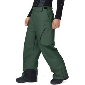 YEEFINE Men's Snow Ski Pants Insulated Cargo Snowboard Pants Bibs Loose Baggy Waterproof Winter Sports in Kuwait