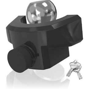 DEEAGLE Heavy Duty Trailer Coupler Lock, RV Trailer Locks Fits 2-5/16" Couplers, Anti-Theft Ball Hitch Lock, Grey in Kuwait