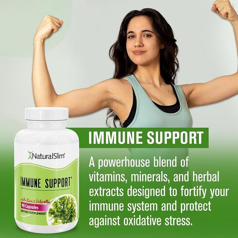 مجموعة مكملات دعم تطهير المبيضات NaturalSlim - مجموعة المبيضات المضادة للنمو الزائد وتنظيف الأمعاء والقولون 242 كبسولة إجمالية - برنامج تنظيف لمدة 28 يومًا تم صياغته بواسطة فرانك سواريز (عبوة واحدة) in Kuwait