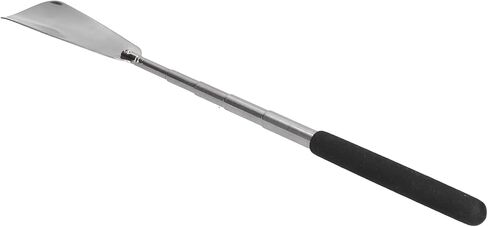 Adjustable Telescopic Shoe Horn, Stainless Steel Long Handle Shoehorn with Easy Grip Handles, Curved Design for Comfort, Small Size for Storage, for Elderly, Pregnant Women in Saudi Arabia