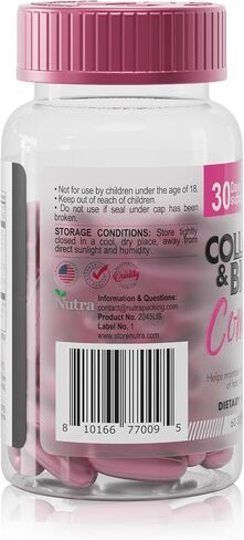Collagen & Biotin Complex – 3000 mcg Biotin, 600 mg Collagen Peptides, 200 mg Hydrolyzed Keratin – Supports Healthy Hair, Skin & Nails – 60 Softgels in Saudi Arabia