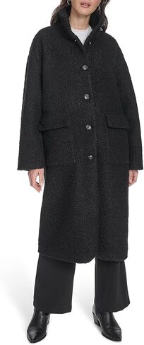 Levi's womens Boucle Stand Collar Car Coat in Saudi Arabia