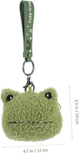 2 Pcs Cartoon Frogs Coin Purse Adorable Mini Wallet for Cute Money Storage Bags for Coins Earphones and Items present for Boys in Saudi Arabia