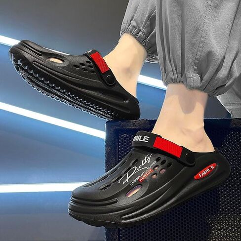 Spring and Summer Men and Women are Like Walking in The Air, Round Toe Walking Sandals, Breathable Lightweight Clogs, Avoiding Exposure of Summer Beach Footwear in Saudi Arabia