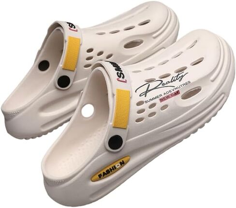 Spring and Summer Men and Women are Like Walking in The Air, Round Toe Walking Sandals, Breathable Lightweight Clogs, Avoiding Exposure of Summer Beach Footwear in Saudi Arabia
