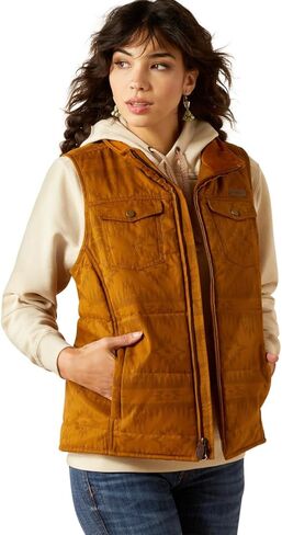ARIAT womens Grizzly Quilted Vest in Saudi Arabia
