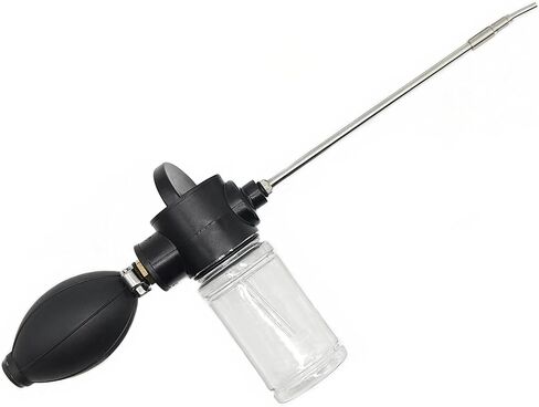 80ml Powder Duster Diatomaceous Earth Duster Garden Powder Sprayer Powder Dispenser Indoor and Outdoor with Length Adjustable from 11"" to 26"" in Saudi Arabia