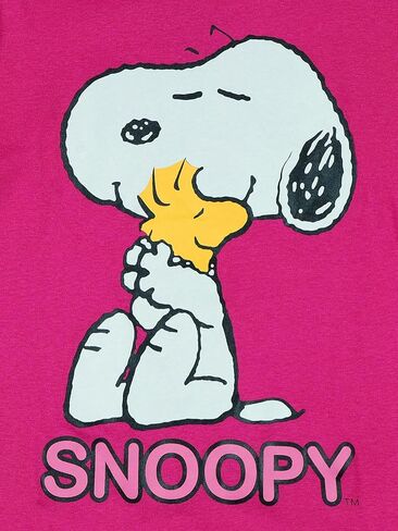 INTIMO Peanuts Pajamas Toddler Girls' Snoopy and Woodstock Tight Fit Sleep Set in Saudi Arabia
