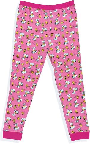 INTIMO Peanuts Pajamas Toddler Girls' Snoopy and Woodstock Tight Fit Sleep Set in Saudi Arabia