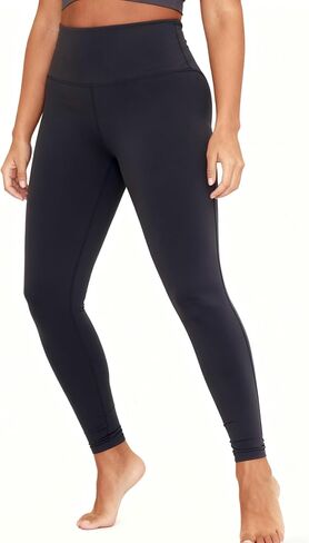 Women's High-Waist Tight Workout Full Length Leggings, Comfortable and Unrestricted for Gym & Yoga - Black in Saudi Arabia