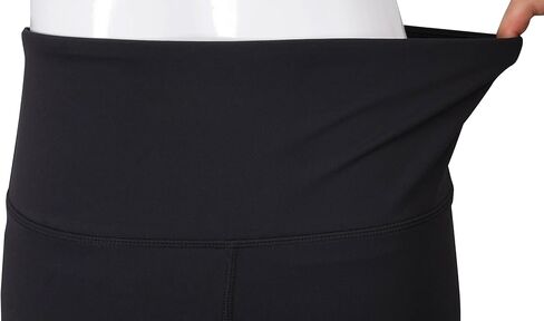Women's High-Waist Tight Workout Full Length Leggings, Comfortable and Unrestricted for Gym & Yoga - Black in Saudi Arabia