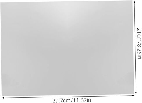 BESPORTBLE DIY Flexible Plastic Mirror Sheets for Boys and Girls Self-Adhesive Corner Mirrors for Kindergarten and Classroom Decor in Saudi Arabia
