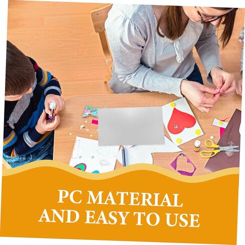 BESPORTBLE DIY Flexible Plastic Mirror Sheets for Boys and Girls Self-Adhesive Corner Mirrors for Kindergarten and Classroom Decor in Saudi Arabia