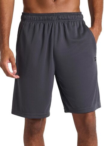 Reebok Men's Point Guard 9" Short, Standard Fit, Lightweight Breathable Mesh Fabric in Saudi Arabia