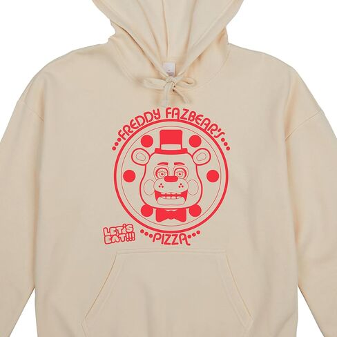 Bioworld Five Nights At Freddy's Freddy Fazbear's Pizza Women's Tofu Long Sleeve Hooded Sweatshirt With 3D Ears in Saudi Arabia