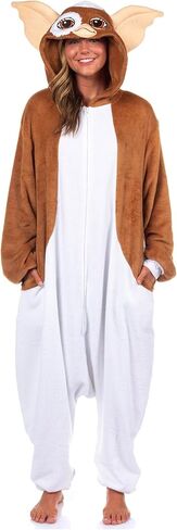 INTIMO Gremlins Gizmo Kigurumi Adult Hooded Costume Fleece Union Suit Pajama Loungewear in Saudi Arabia