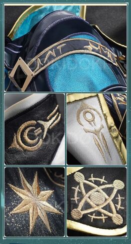 أزياء كيرا كيرا أناكسا التأثيرية Doki-SR مجموعة كاملة من لعبة هونكاي: ستار رايل أناكسا أزياء الهالوين للنساء in Kuwait