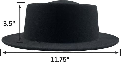 Goosebump Hat Company Wild Card Fedora Hat for Women, Studded Spike Brim, Lace Trim, Wide Brim Felt Hat in Saudi Arabia