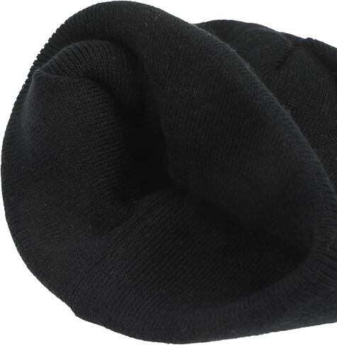 Bioworld The Grinch Embroidery Black Acrylic Yarn Standard Cuff Beanie in Saudi Arabia