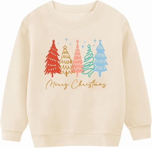 Toddler Girl Christmas Sweatshirt Kids Ugly Xmas Cotton Short Sleeve Shirt 2-10 Years in Kuwait