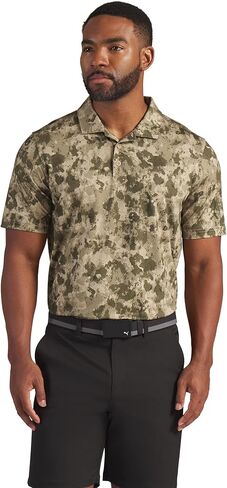 PUMA Mens X Volition Camo Golf Polo in Saudi Arabia