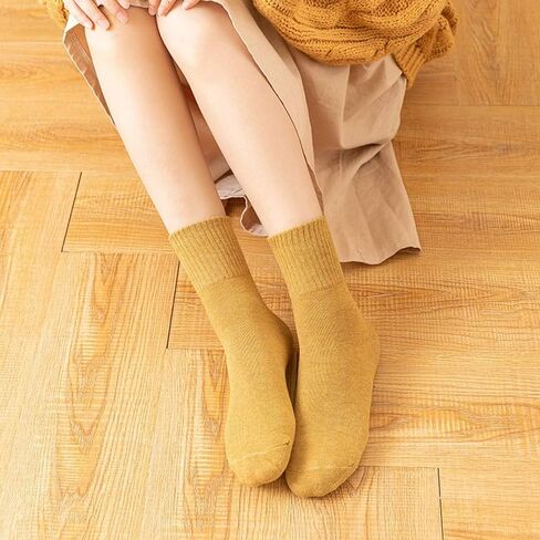 10 Pairs Crew Socks for Women-Cute Casual Calf Socks Breathable Ankle Sock in Saudi Arabia