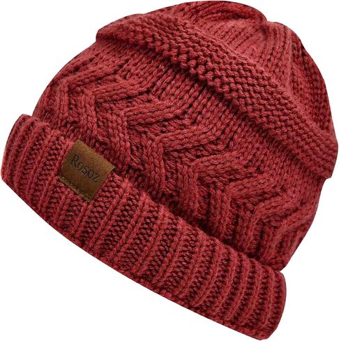Women Knit Warm Winter Hats for Women Thick for Cold Weather for Winter Slouchy Beanies in Saudi Arabia