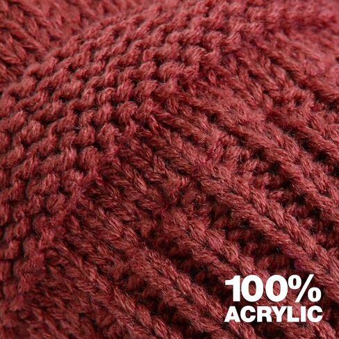 Women Knit Warm Winter Hats for Women Thick for Cold Weather for Winter Slouchy Beanies in Saudi Arabia