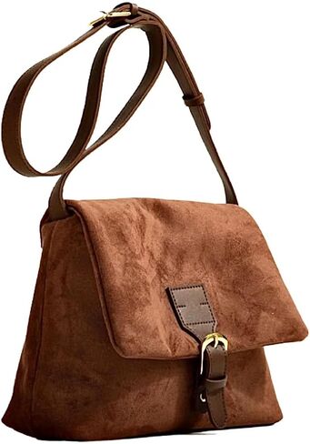 Classic Messenger Bag Cute Crossbody Bag Vintage Velvet Shoulder Bag Kawaii Purse with Upgraded Features Travel Essentials in Saudi Arabia