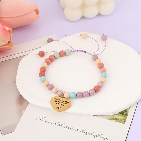 KPop Bracelet Merch Natural Stone Kpop Bracelets Stuff Christmas Birthday K pop Jewelry Gifts Cosplay Outfits for Girlfriend Daughter Best Friend Sister Fans in Saudi Arabia
