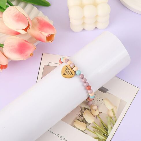 KPop Bracelet Merch Natural Stone Kpop Bracelets Stuff Christmas Birthday K pop Jewelry Gifts Cosplay Outfits for Girlfriend Daughter Best Friend Sister Fans in Saudi Arabia